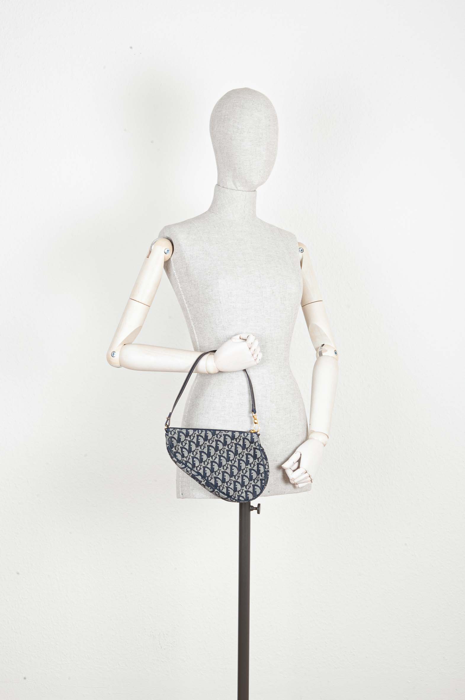 Dior Pochette Mini Canvas Clutch