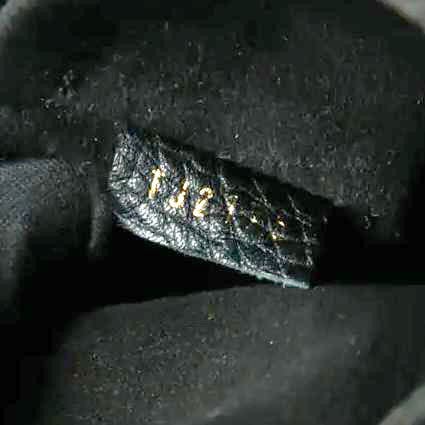 LOUIS VUITTON Retiro NM Monogram Canvas Shoulder Bag Black