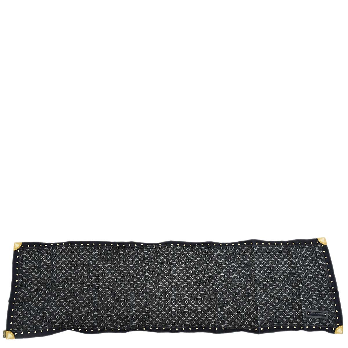 Louis Vuitton Monogram Denim Silk Shawl