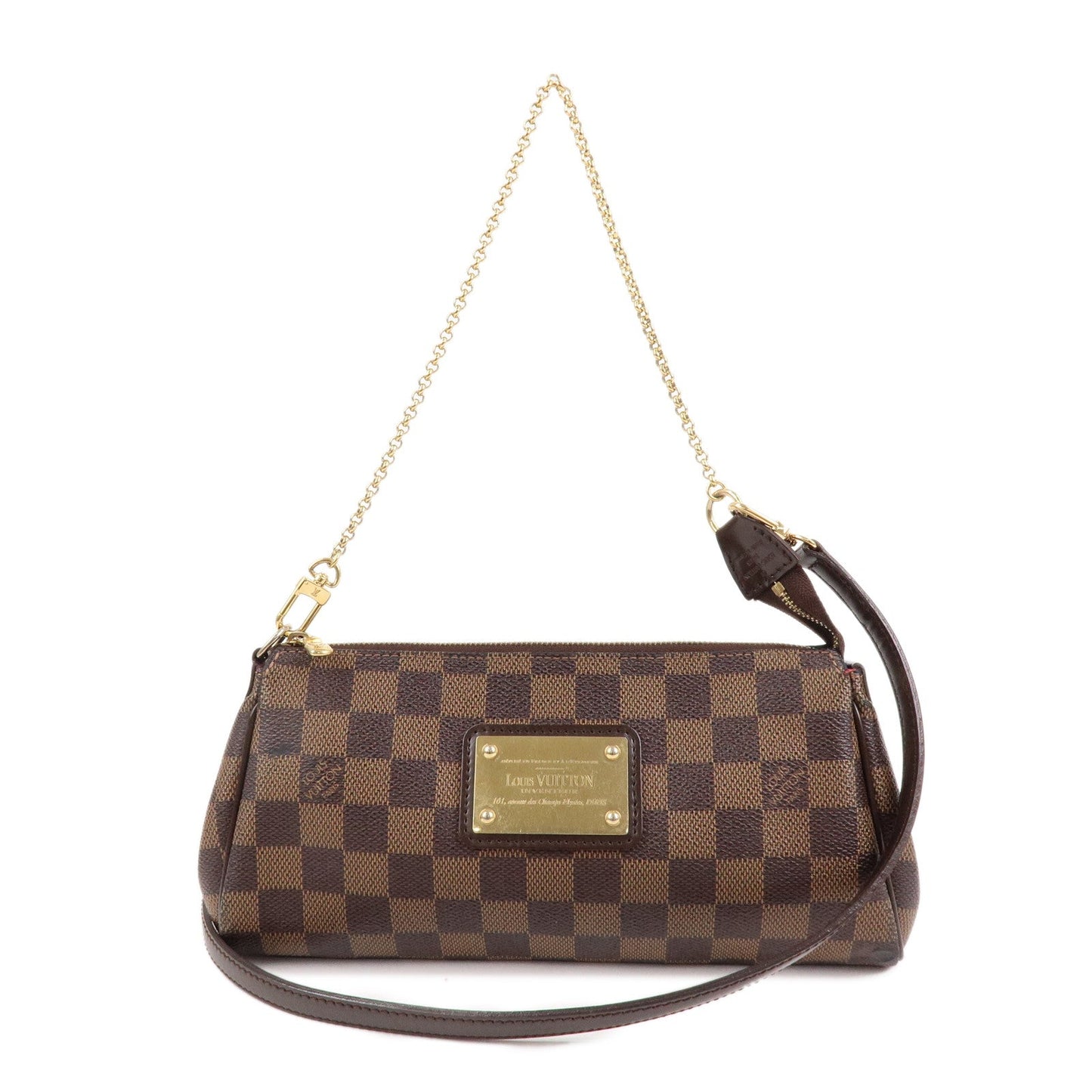 Louis Vuitton Damier Eva 2Way Hand Shoulder Bag Damier Ebene N55213