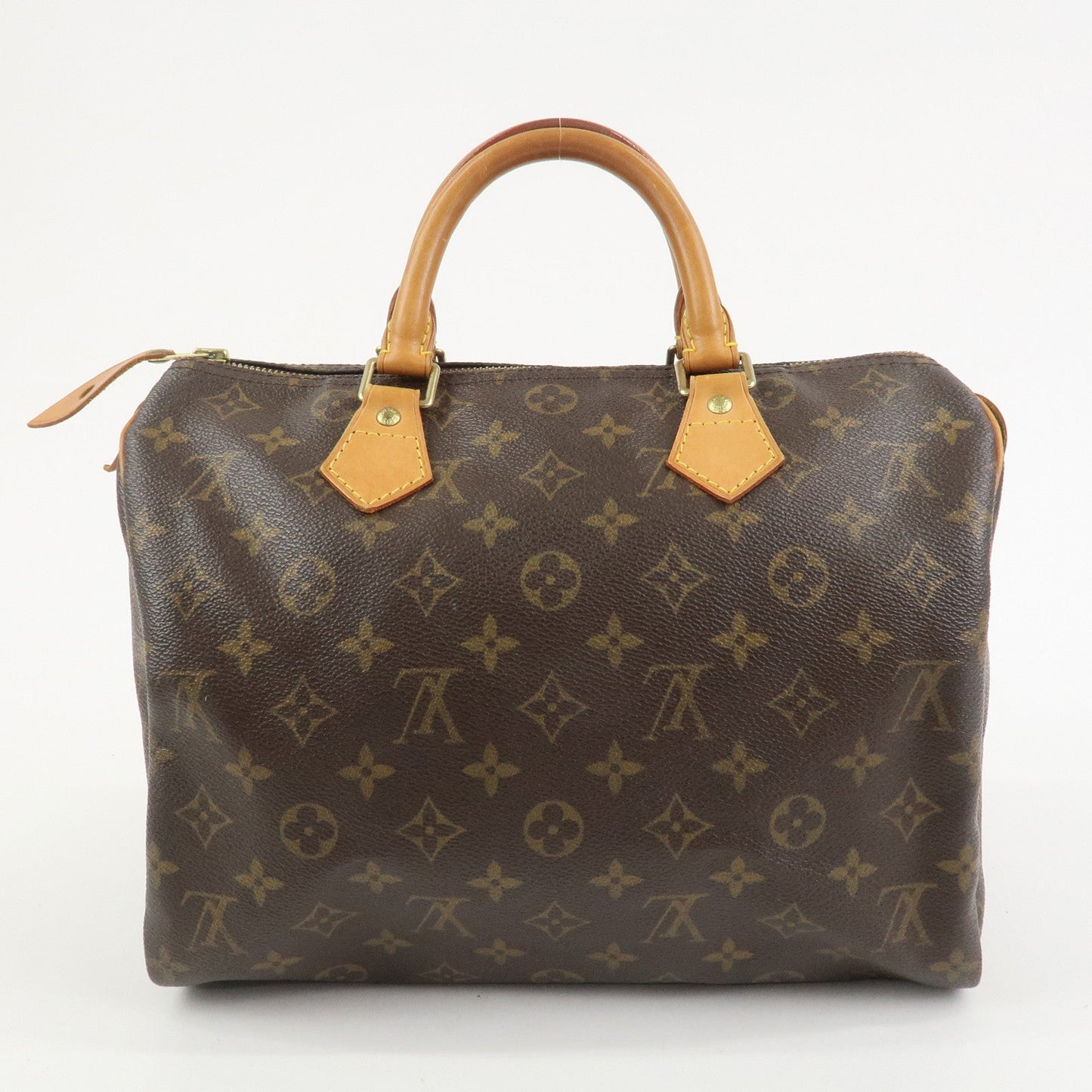 Louis Vuitton Monogram Speedy 30 Boston Bag Hand Bag Brown M41526