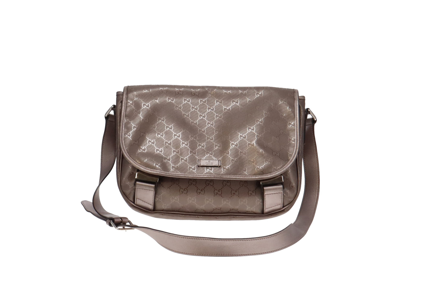 Gucci Leather Canvas Handbag Style 3
