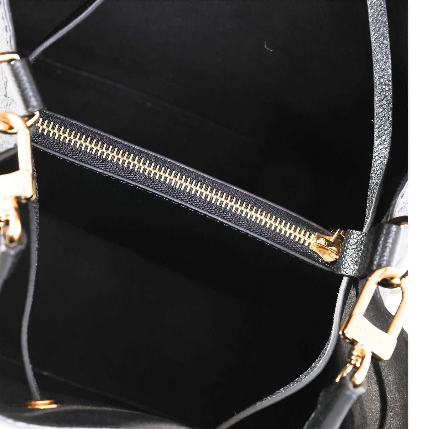LOUIS VUITTON Black Monogram Empreinte NeoNoe Handbag