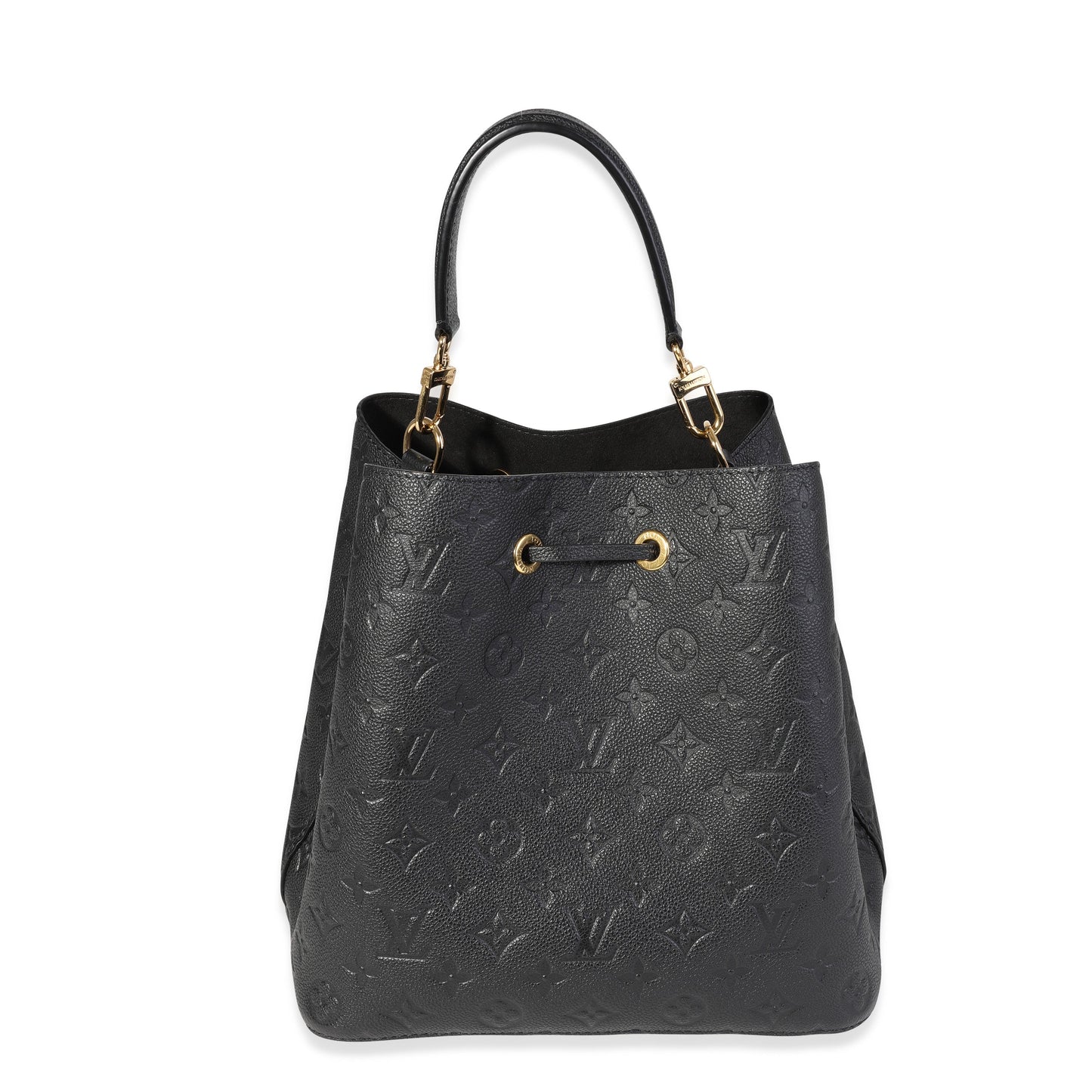 LOUIS VUITTON Black Monogram Empreinte NeoNoe Handbag