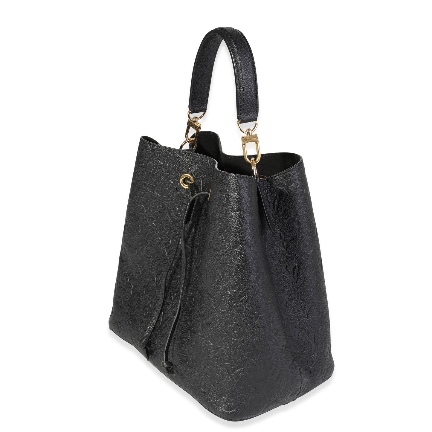 LOUIS VUITTON Black Monogram Empreinte NeoNoe Handbag