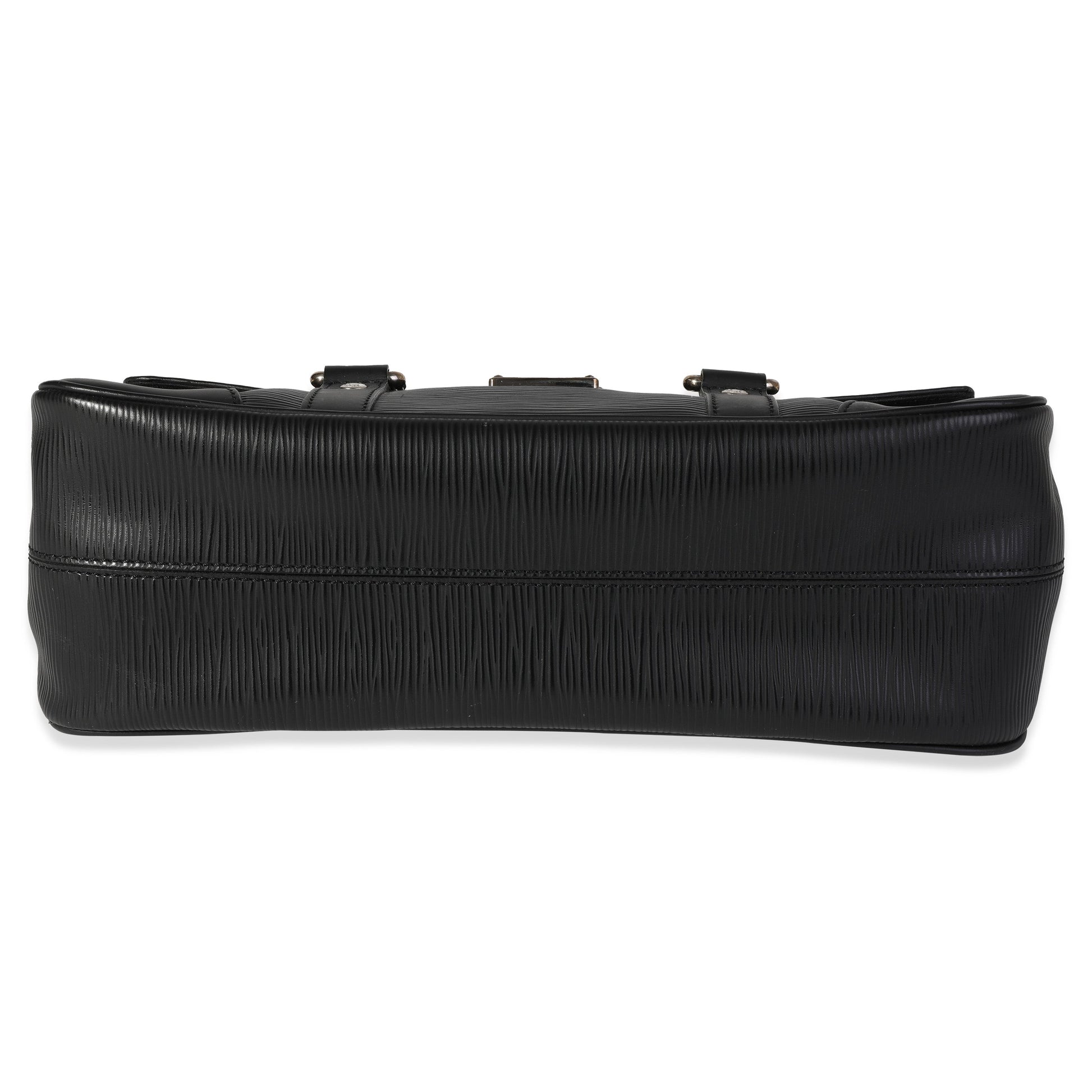 Louis Vuitton Black Epi Segur PM