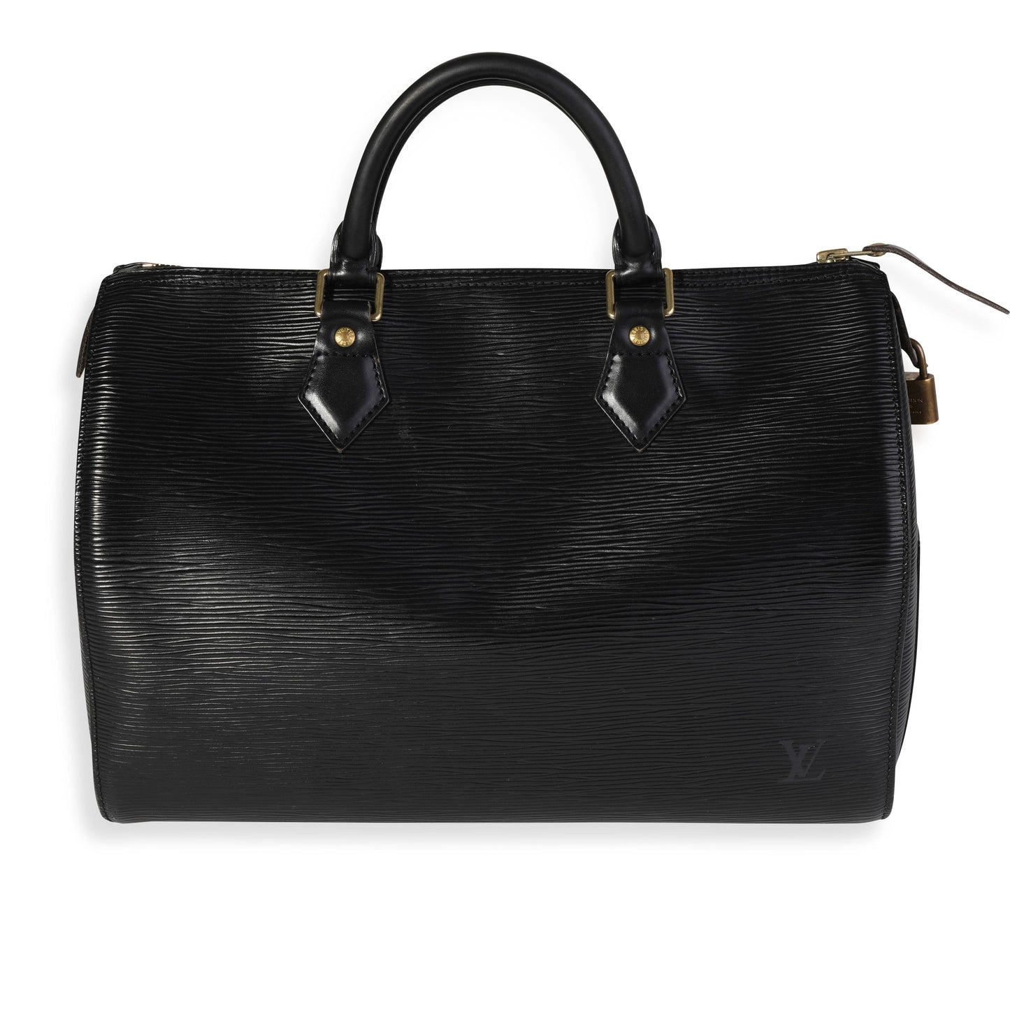 Louis Vuitton  Black Epi Leather Speedy 30