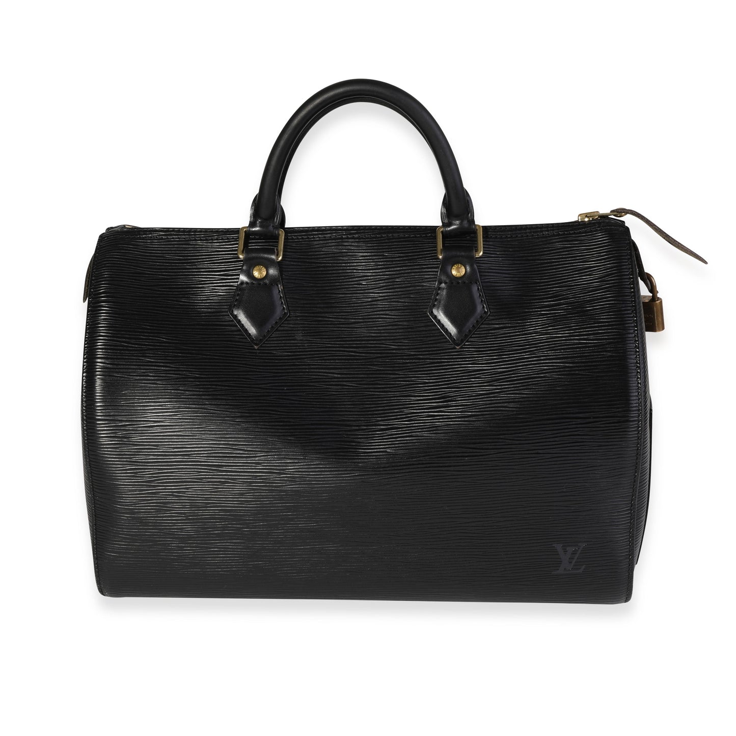 Louis Vuitton  Black Epi Leather Speedy 30