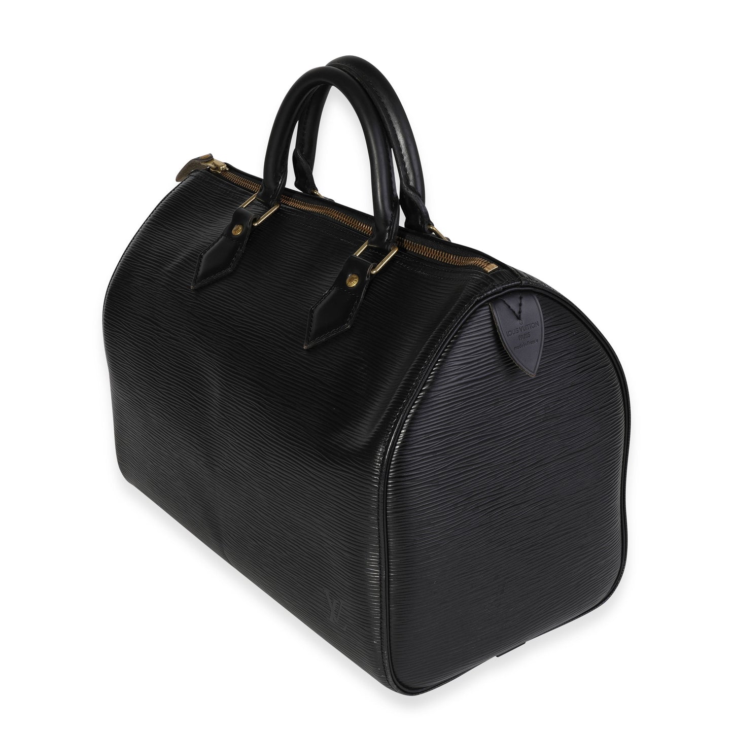 Louis Vuitton  Black Epi Leather Speedy 30