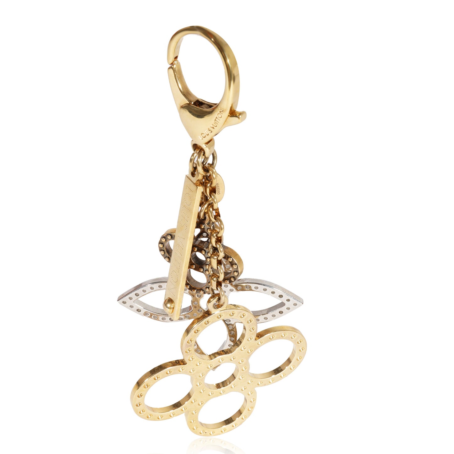 Louis Vuitton  Gold & Sier Tapage Bag Charm