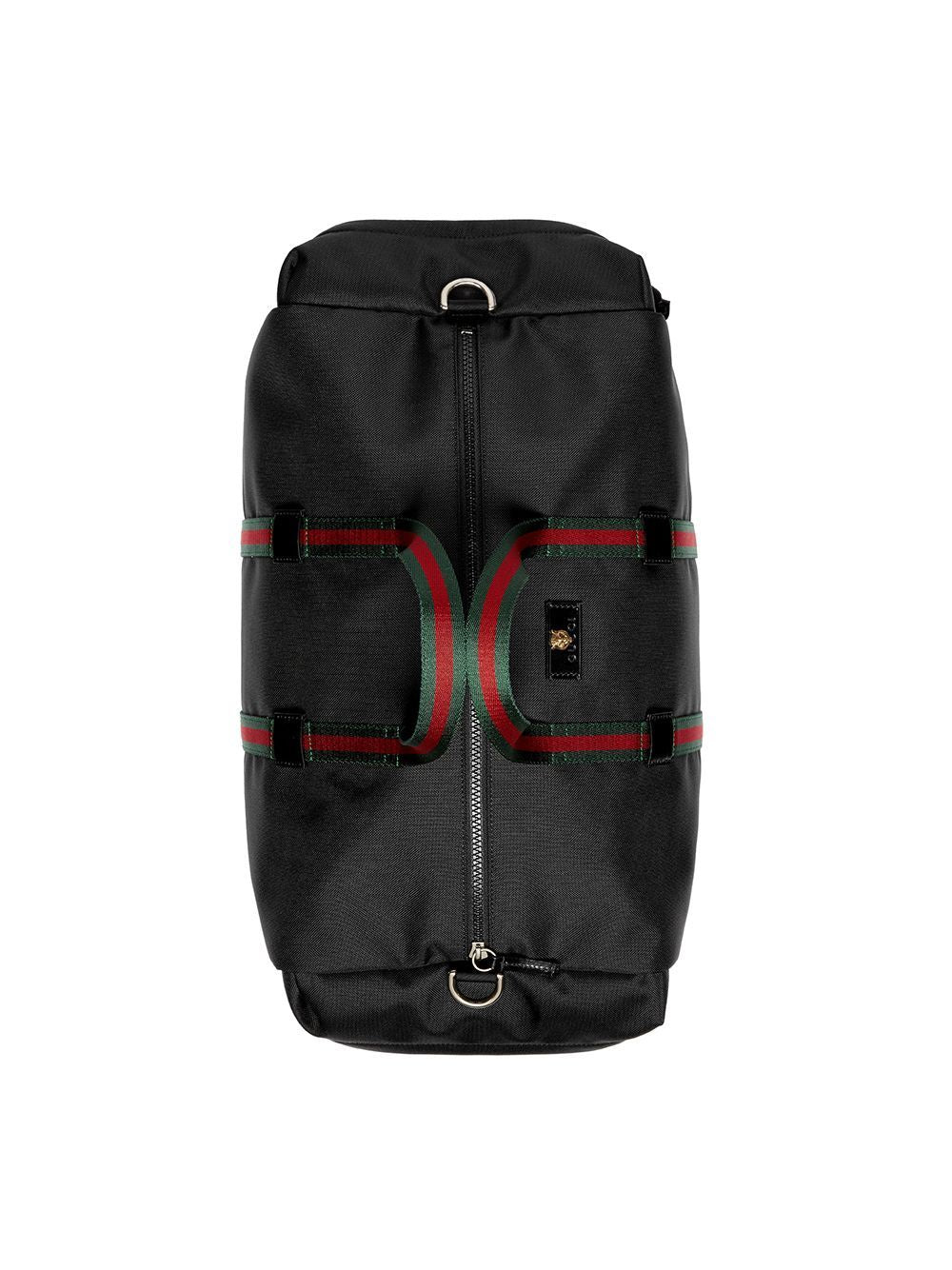Gucci Technical Canvas Duffle Brown