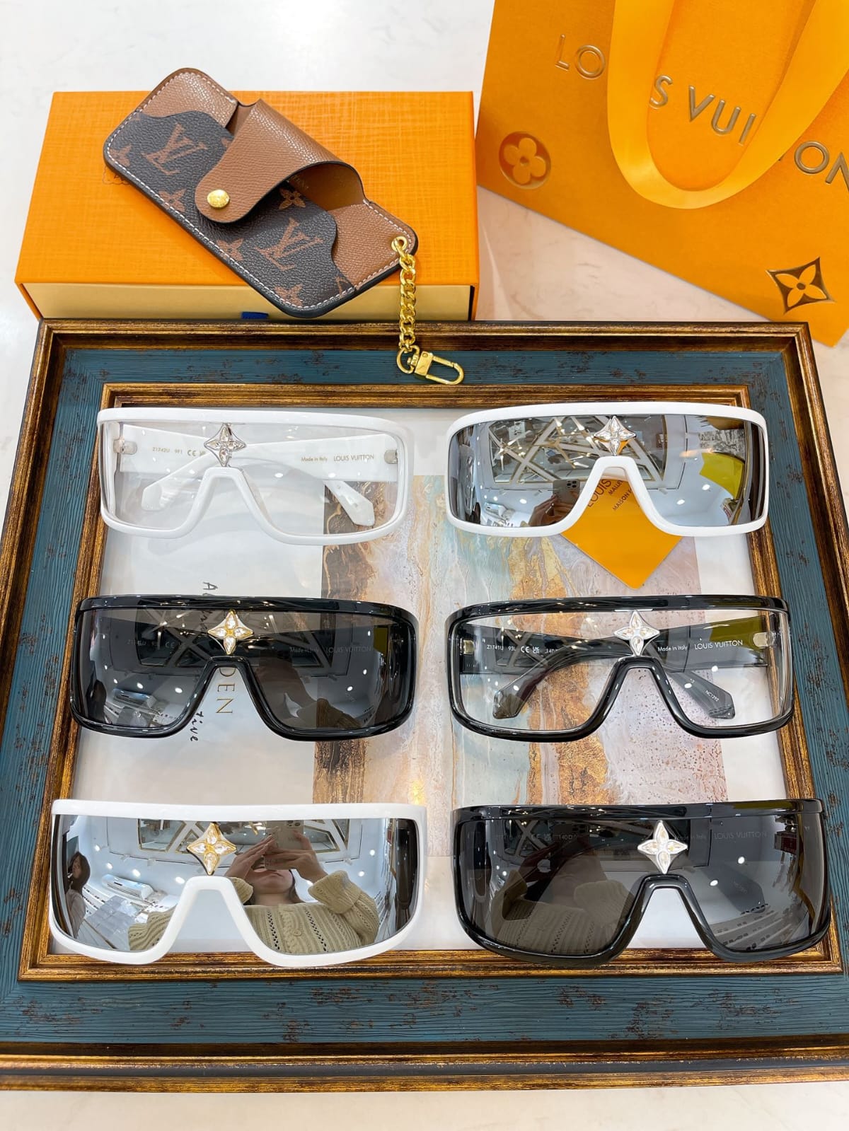Louis Vuitton Cy  Sport Mask Sunglasses