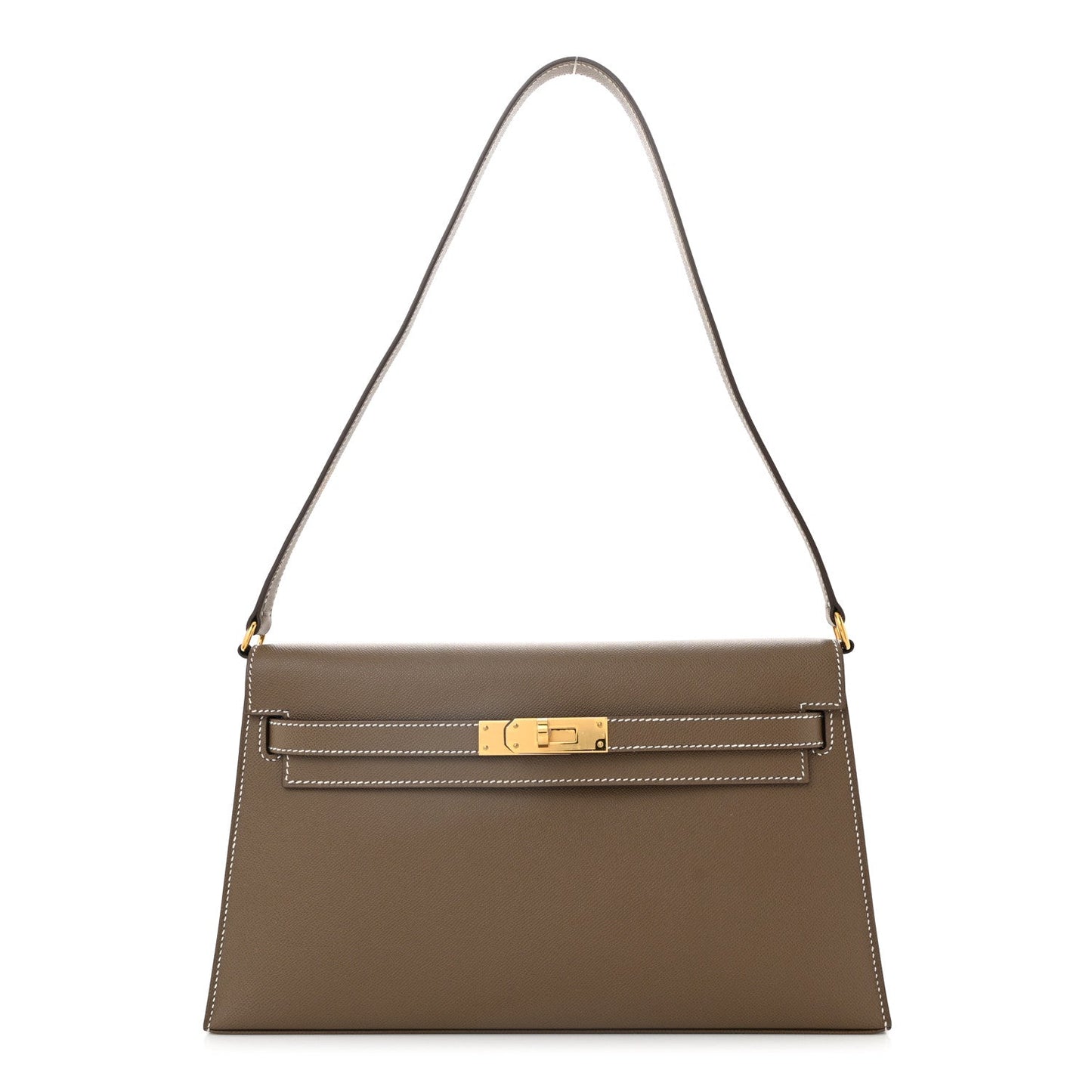 Hermes Madame Calfskin Kelly Elan Etoupe