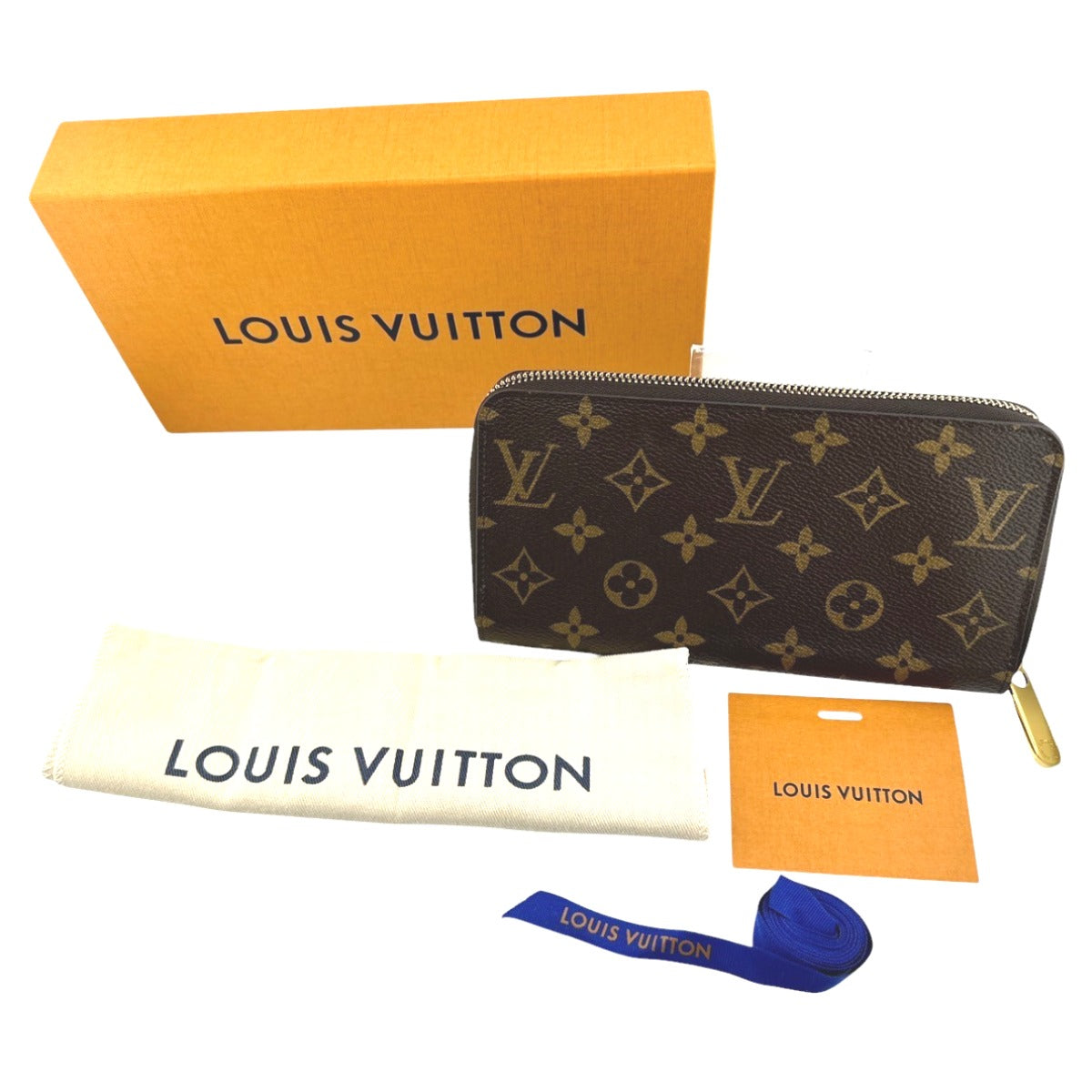 LOUIS VUITTON Long Wallet Purse M41894 Monogram canvas Rose valerine zipper long wallet Monogram Zippy wallet Women