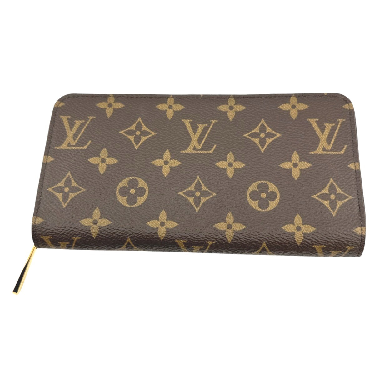 LOUIS VUITTON Long Wallet Purse M41894 Monogram canvas Rose valerine zipper long wallet Monogram Zippy wallet Women