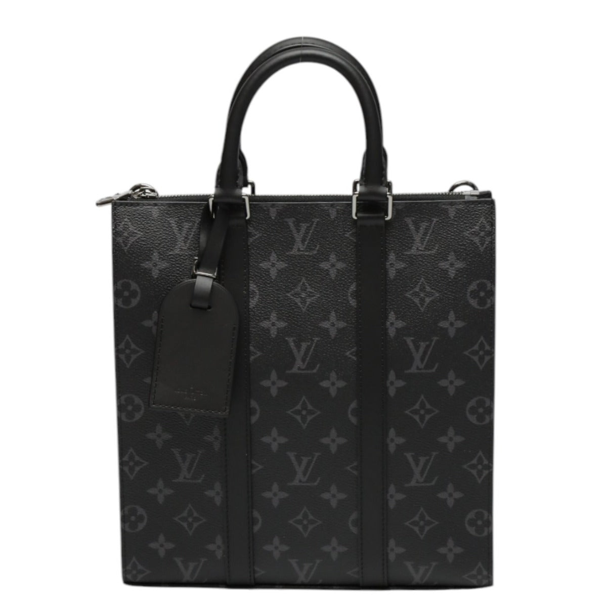 LOUIS VUITTON Tote Bag M46456 Monogram canvas black Monogram Eclipse Sac Plat Cloth