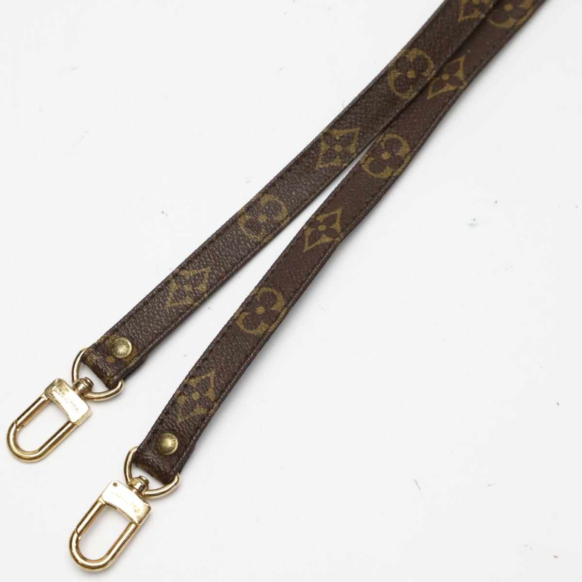 LOUIS VUITTON Shoulder strap J52315 Monogram canvas Brown strap Monogram Back accessories Women(Unisex)