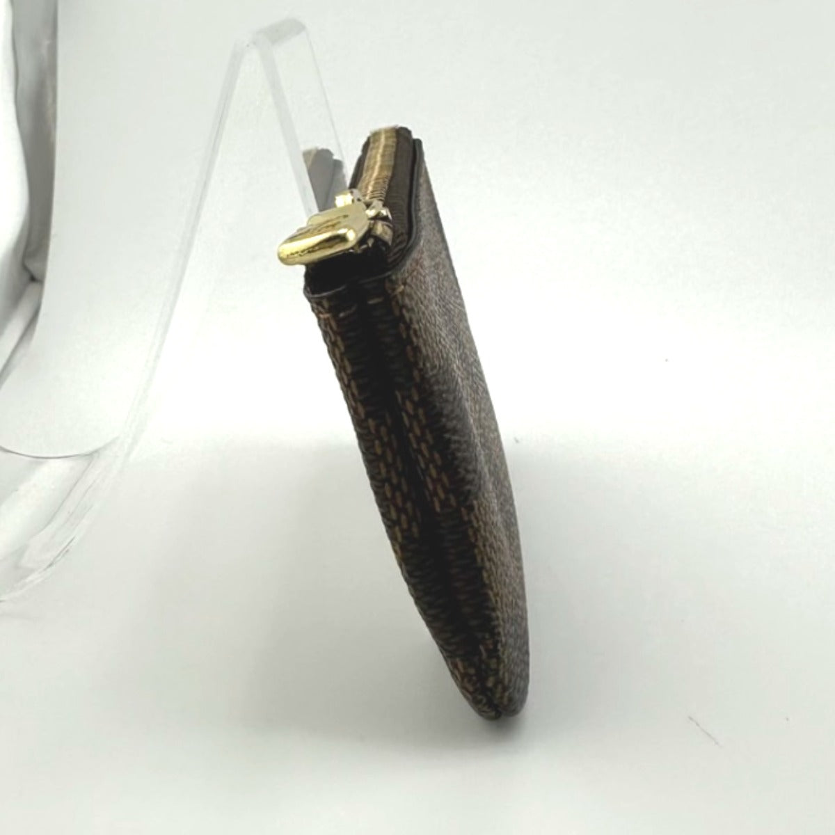 LOUIS VUITTON Key case Key holder  N62658 Damier canvas Brown Key case Key holder for coin pocket Damier Pochette Cre unisex(Unisex)