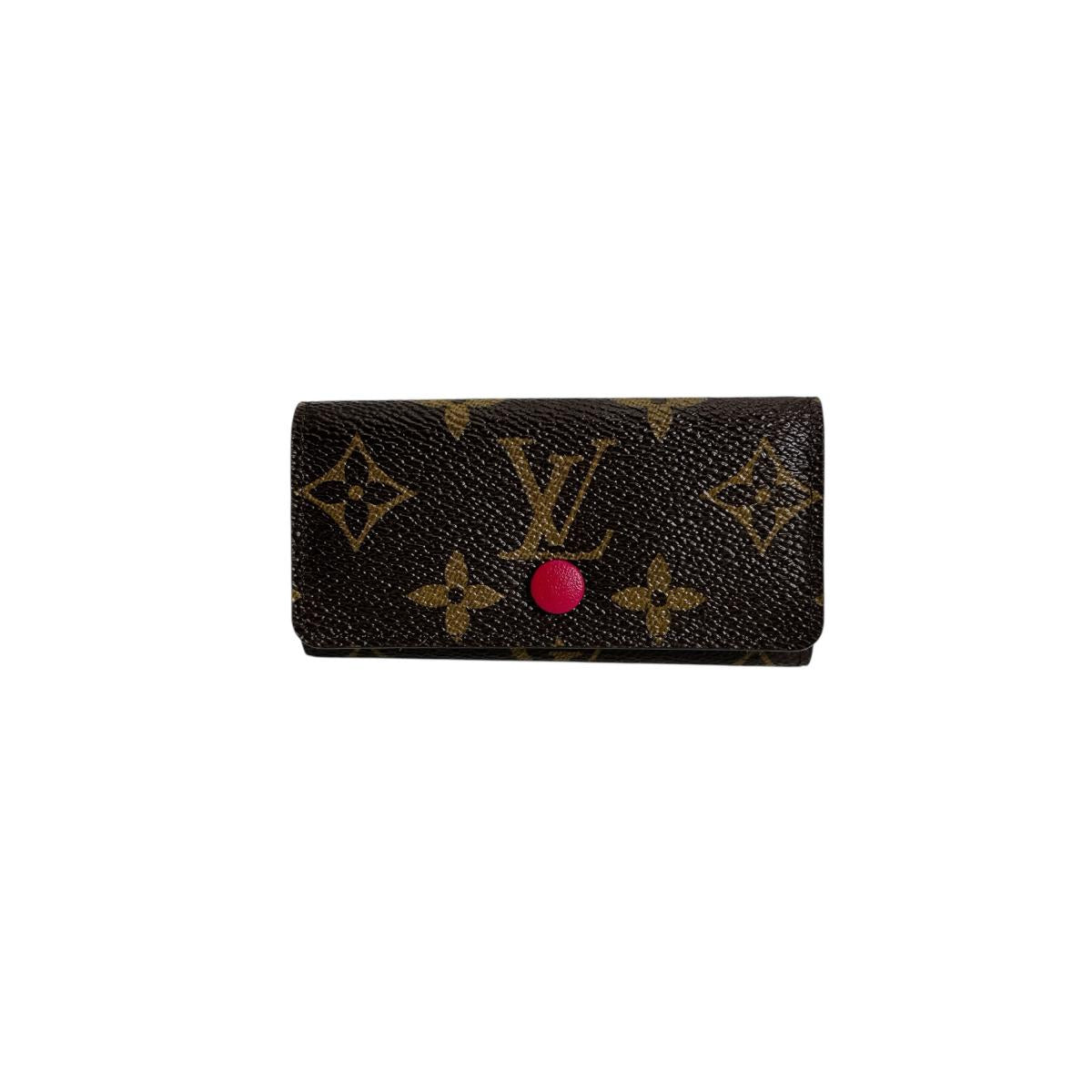 LOUIS VUITTON Key case Key holder  M62631 Monogram canvas Brown Monogram Key case Key holder for 4 keys