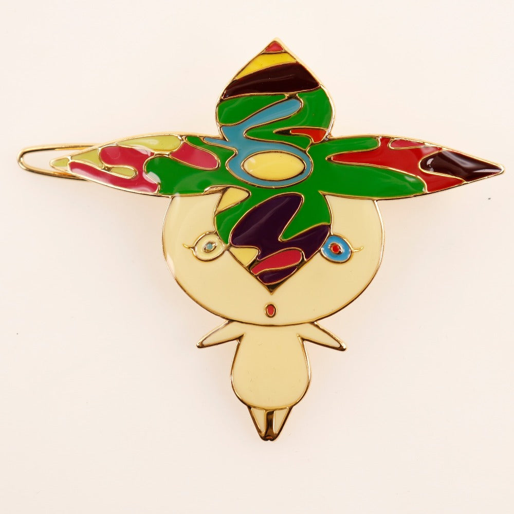 LOUIS VUITTON Valletta Plated Gold gold takashi murakami Flower hatman / panda / onion head Women