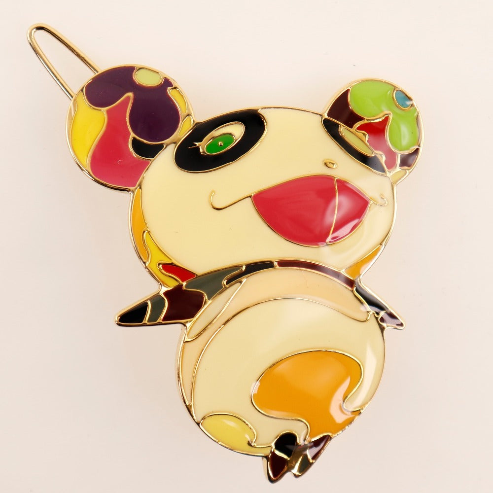 LOUIS VUITTON Valletta Plated Gold gold takashi murakami Flower hatman / panda / onion head Women
