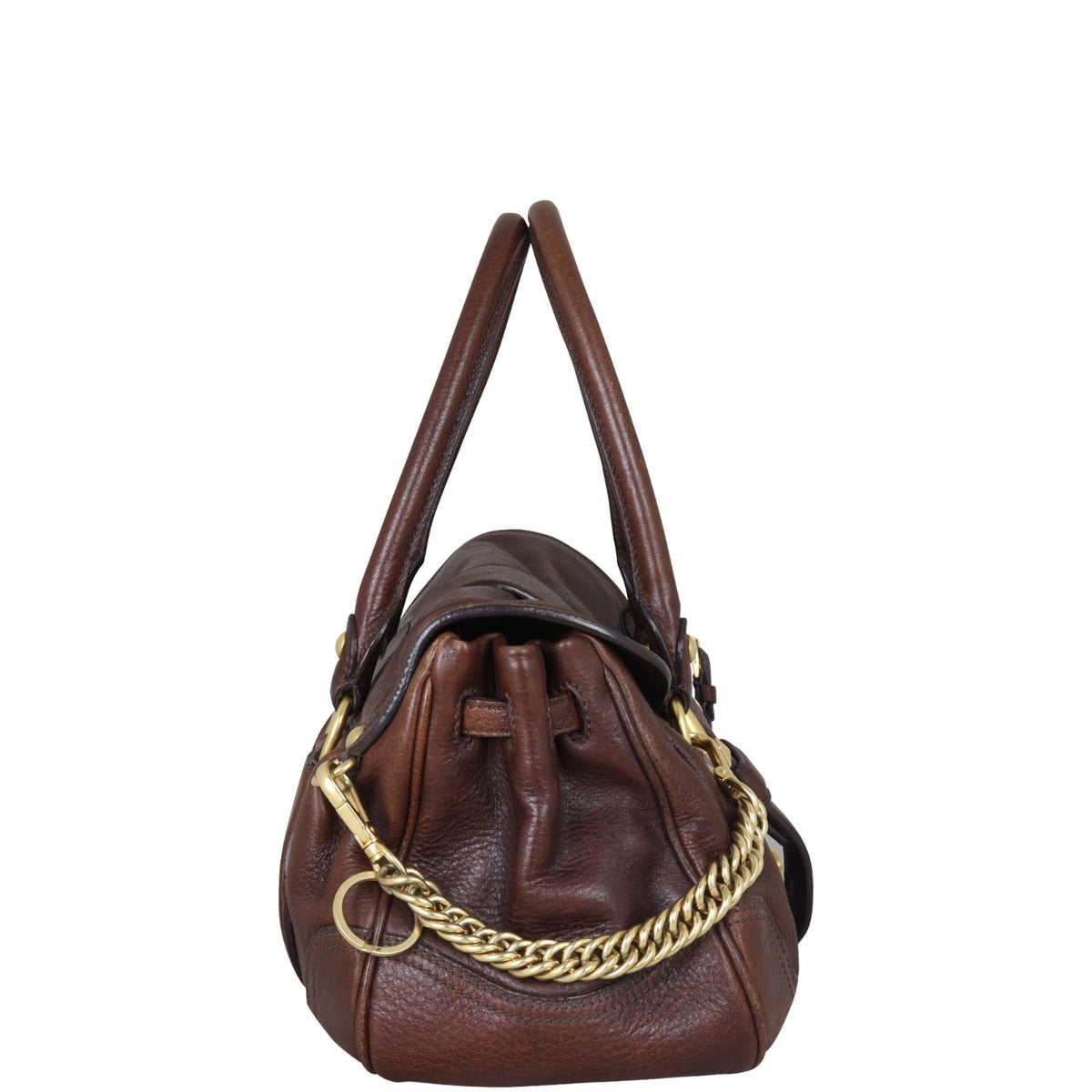 Prada Cervo Dragon Satchel