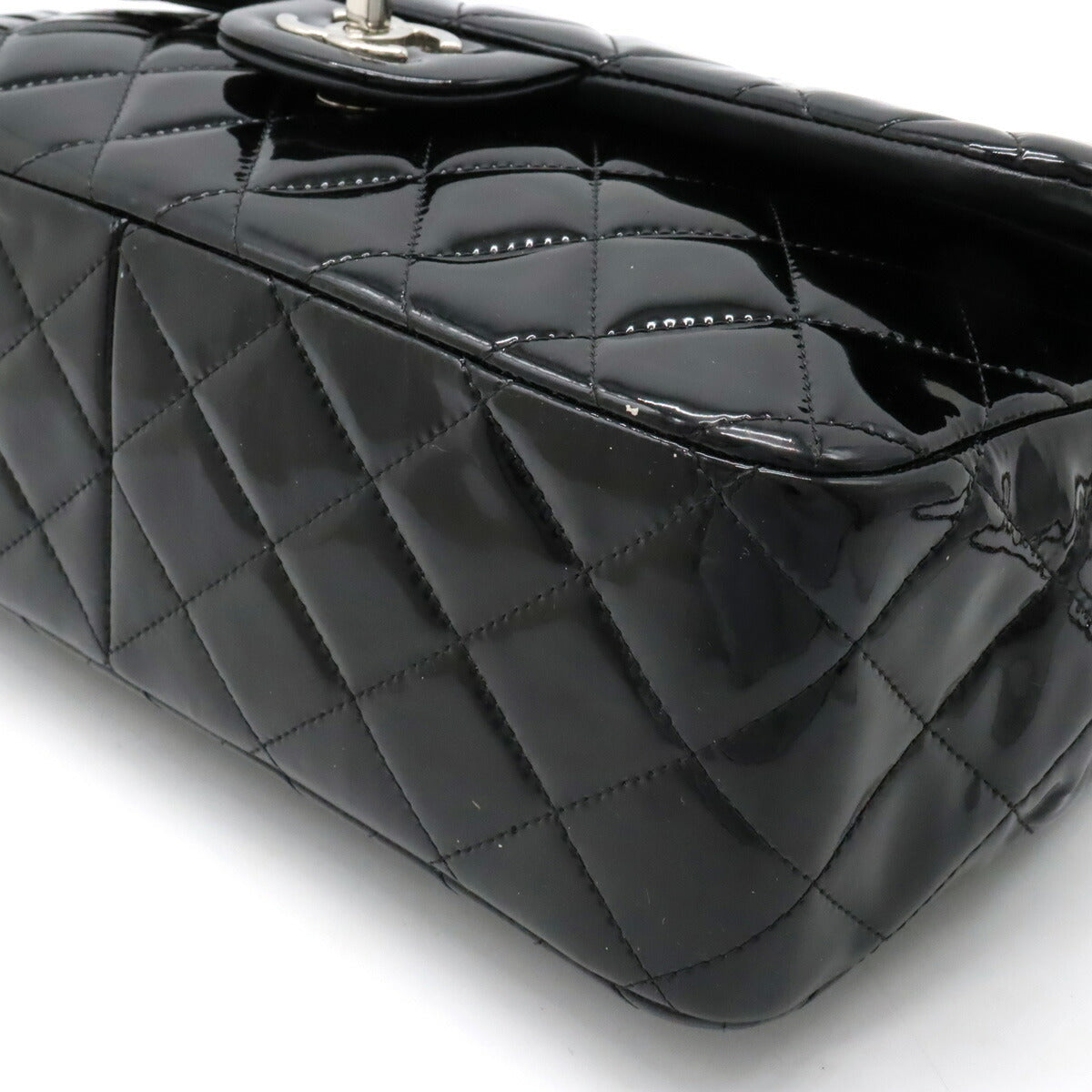 Chanel Matelassé30 Patent Leather Shoulder Bag
