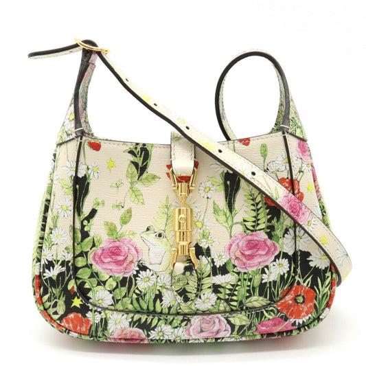 Gucci Leather Jackie 1961 2way Handbag 637091 Japan Limited
