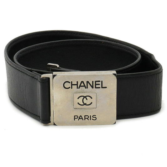 Chanel Coco Mark Leather Belt Classic Flap Tote