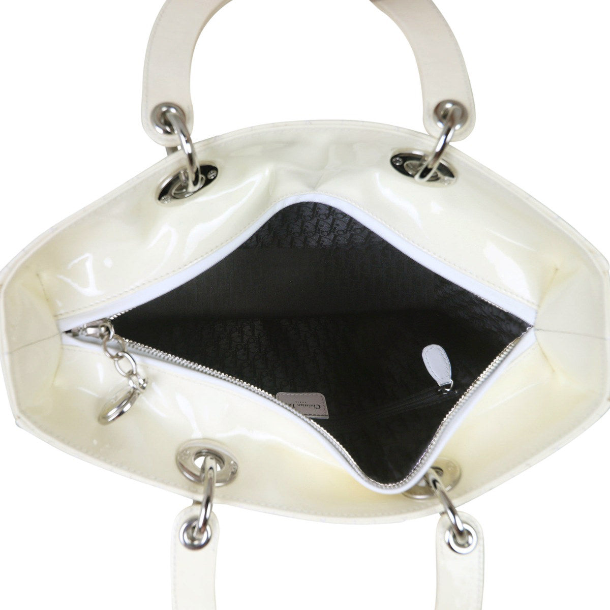 Dior Lady Dior Large Patent