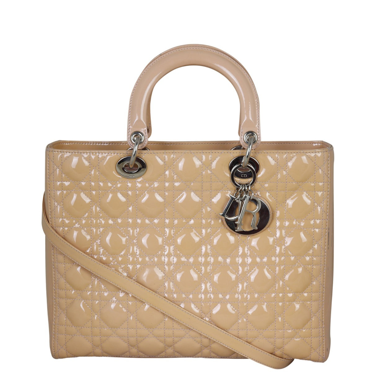 Dior Lady Dior Large Patent