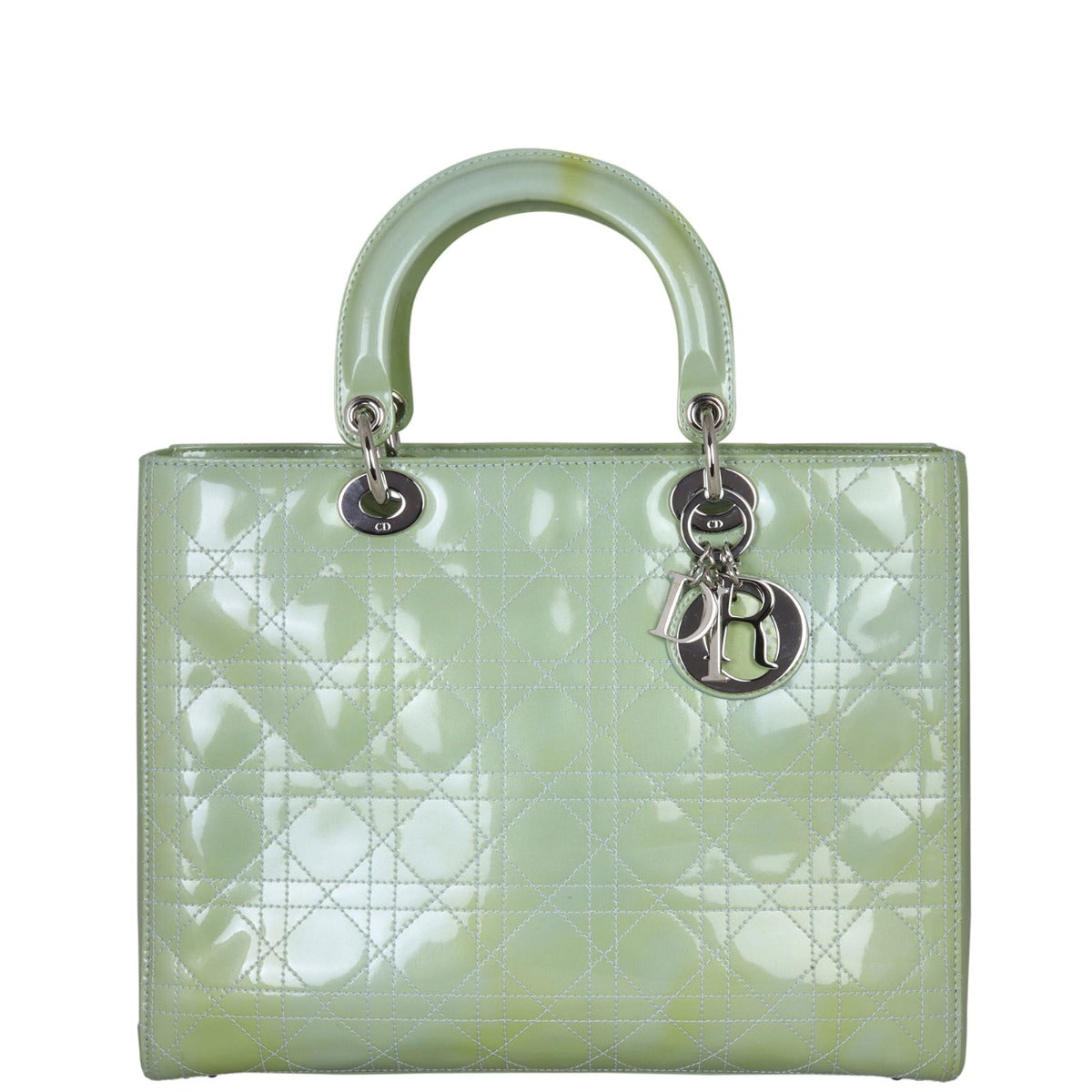 Dior Lady Dior Large Patent