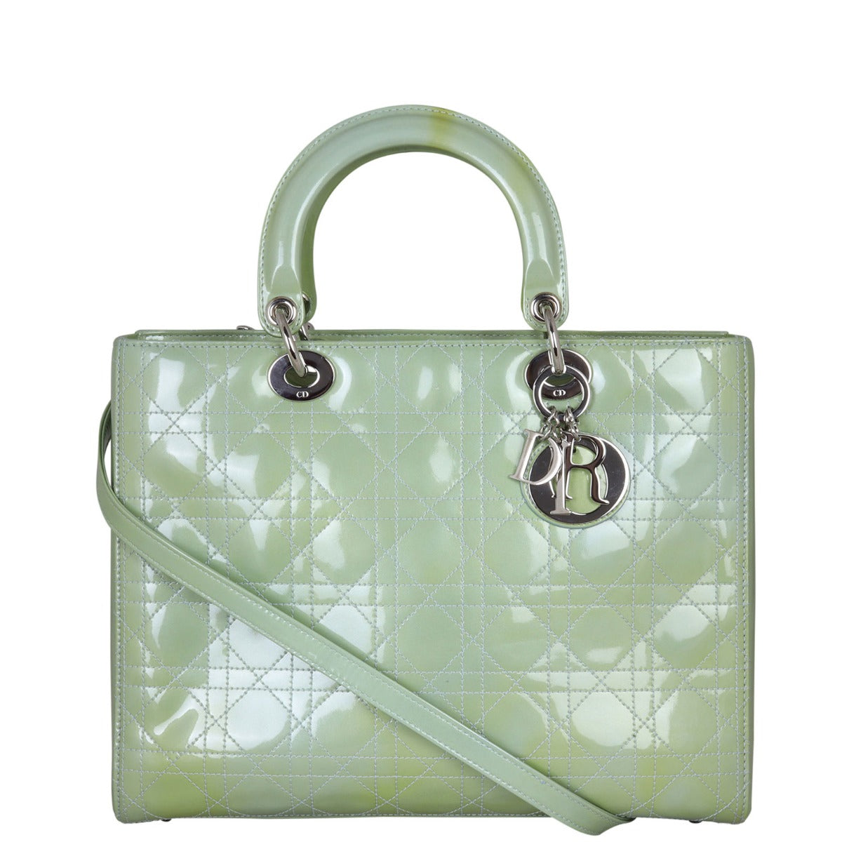 Dior Lady Dior Large Patent
