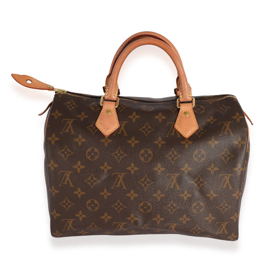 Louis Vuitton  Monogram Canvas Speedy 30