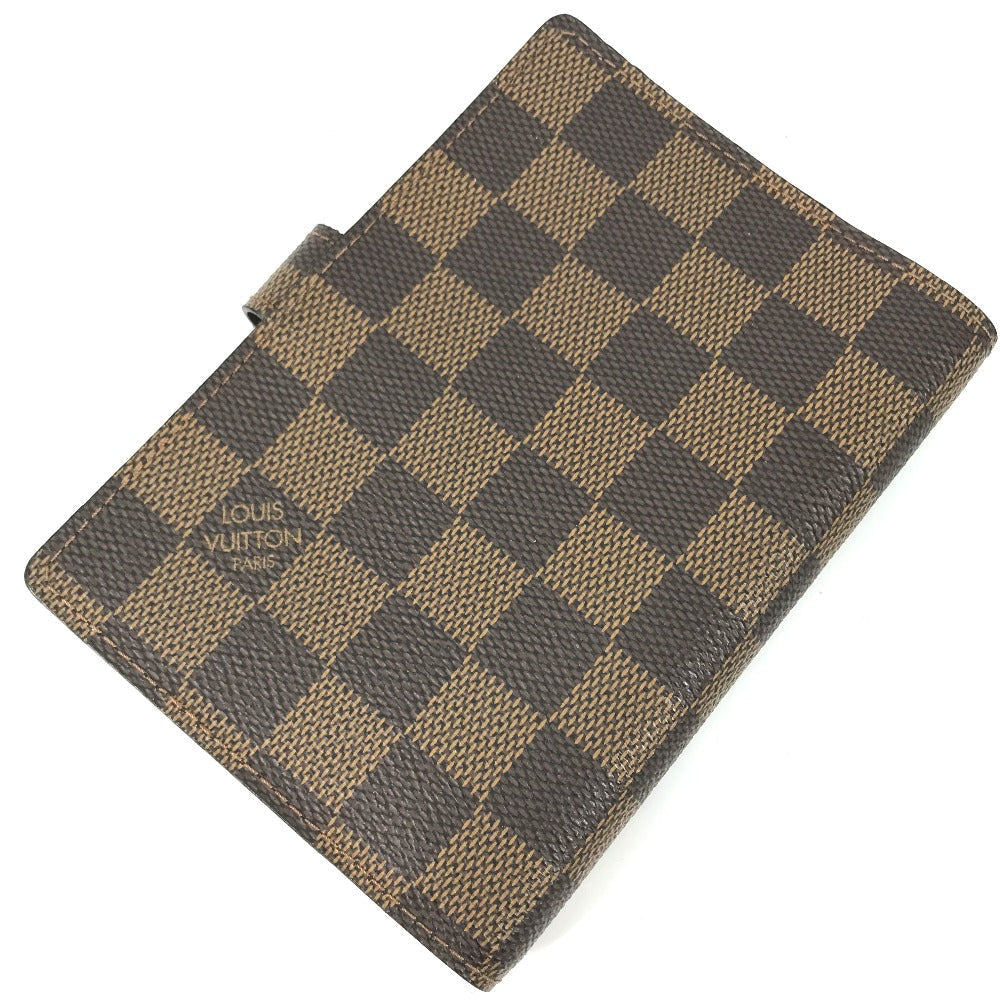 LOUIS VUITTON Notebook cover R20700 Damier canvas Brown Damier Agenda PM mens(Unisex)