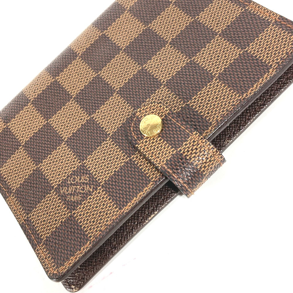 LOUIS VUITTON Notebook cover R20700 Damier canvas Brown Damier Agenda PM mens