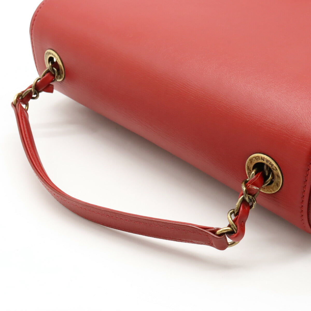 Chanel Goatskin Coco Curve 2way Shoulder Bag Classic Flap