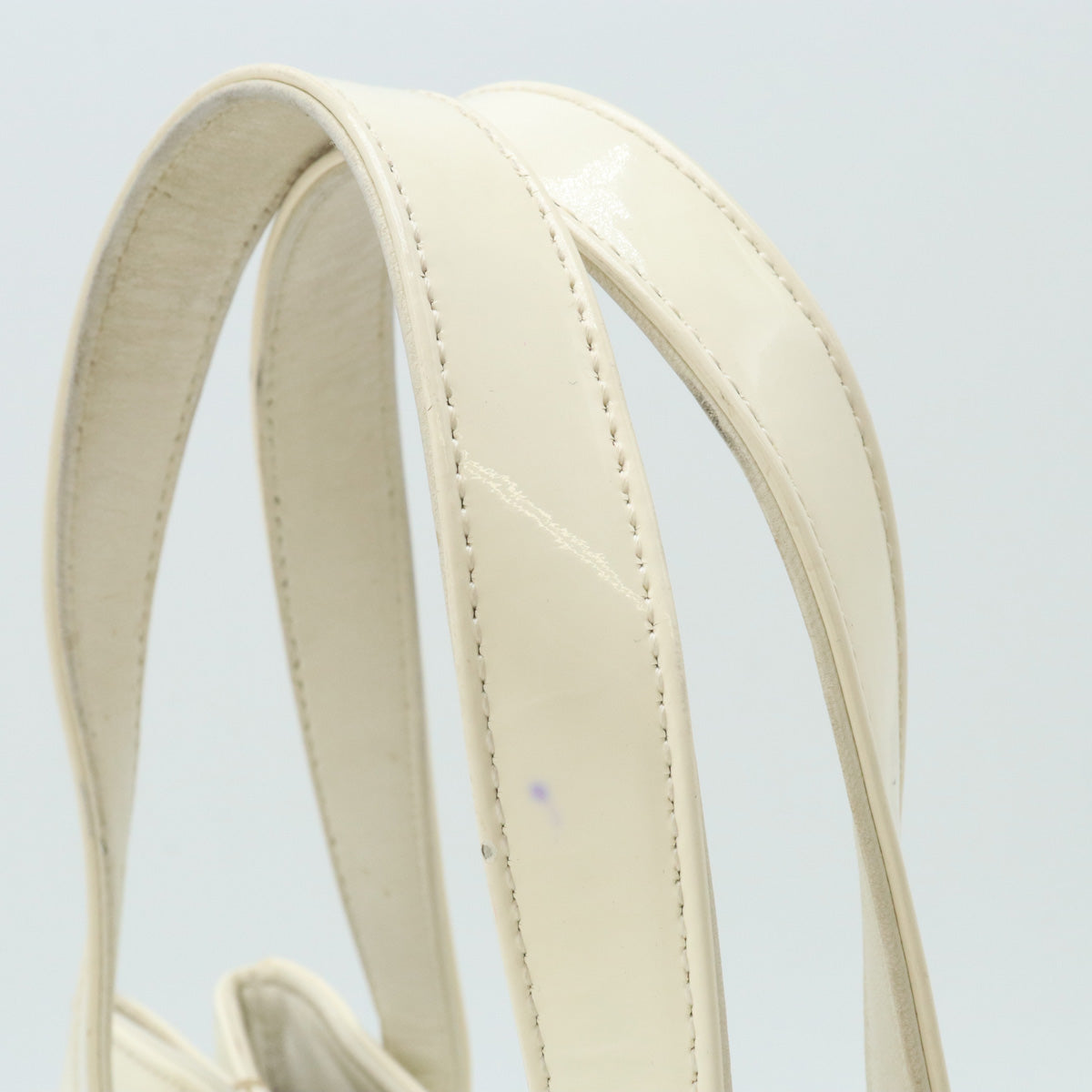 Chanel Triple Coco Mark Handbag Ivory Classic Flap