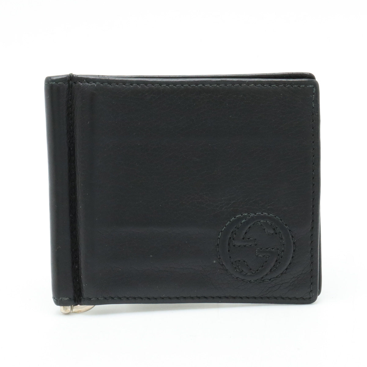 Gucci Leather Interlocking G Bifold Wallet 322119
