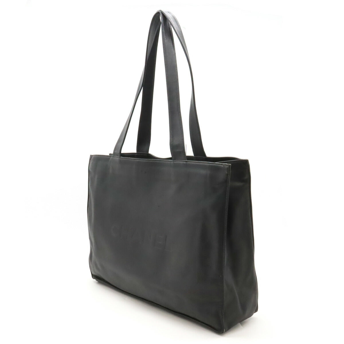 Chanel Calfskin Coco Mark 2way Tote Bag Classic Flap