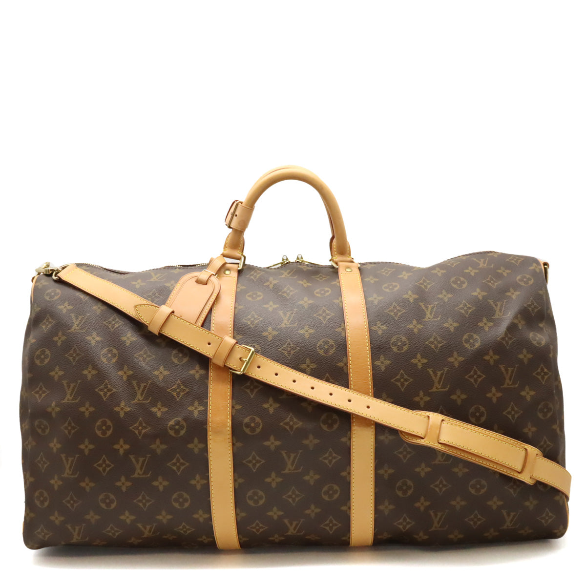 Louis Vuitton Monogram Keepall Bandouliere 60 Travel Bag