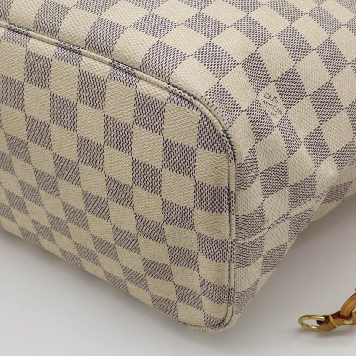 Louis Vuitton Damier Azur Neverfull MM Tote Bag N41361