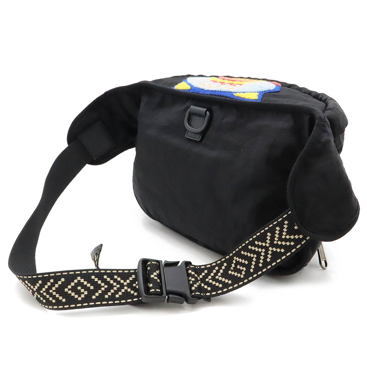 Gucci Terrycloth Patch Nylon 2way Bag