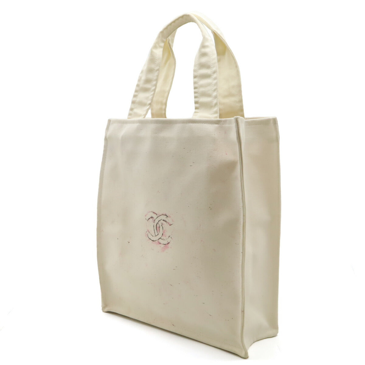 Chanel Canvas Miami Cruise Line Coco Mark 2way Tote Bag Classic Flap