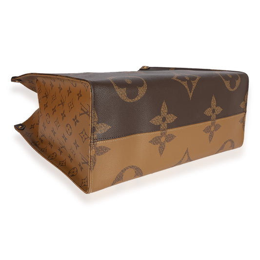 LOUIS VUITTON Monogram & Monogram Reverse Canvas Onthego GM Tote