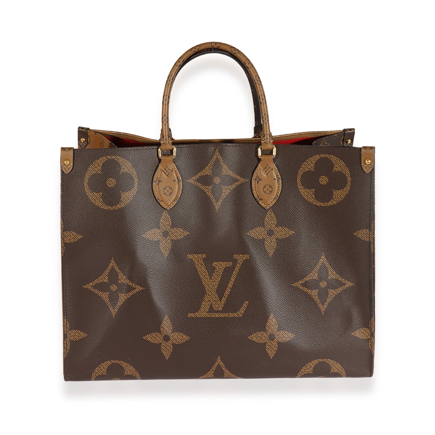 LOUIS VUITTON Monogram & Monogram Reverse Canvas Onthego GM Tote