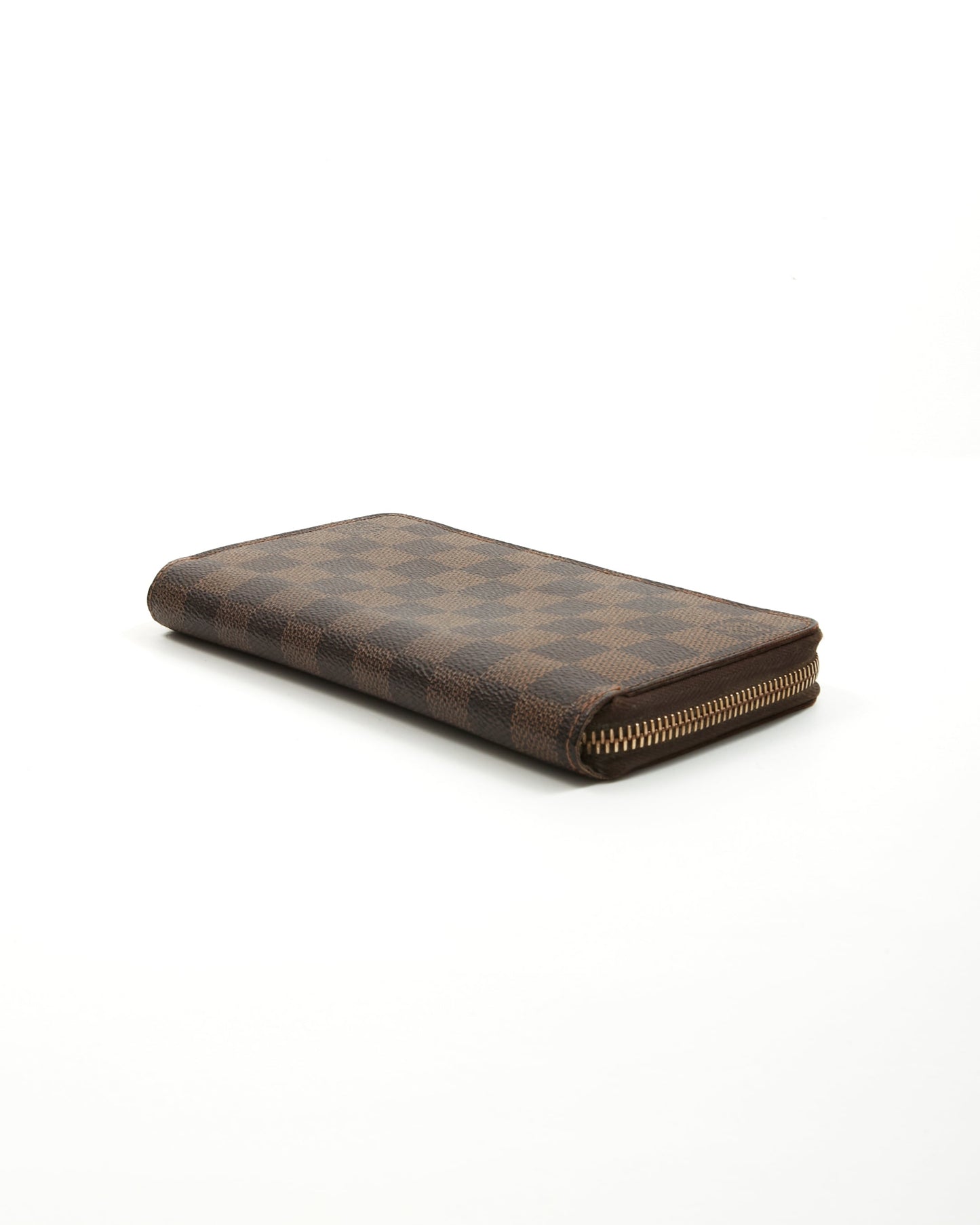 Louis Vuitton Damier Ebene Canvas Zippy Wallet
