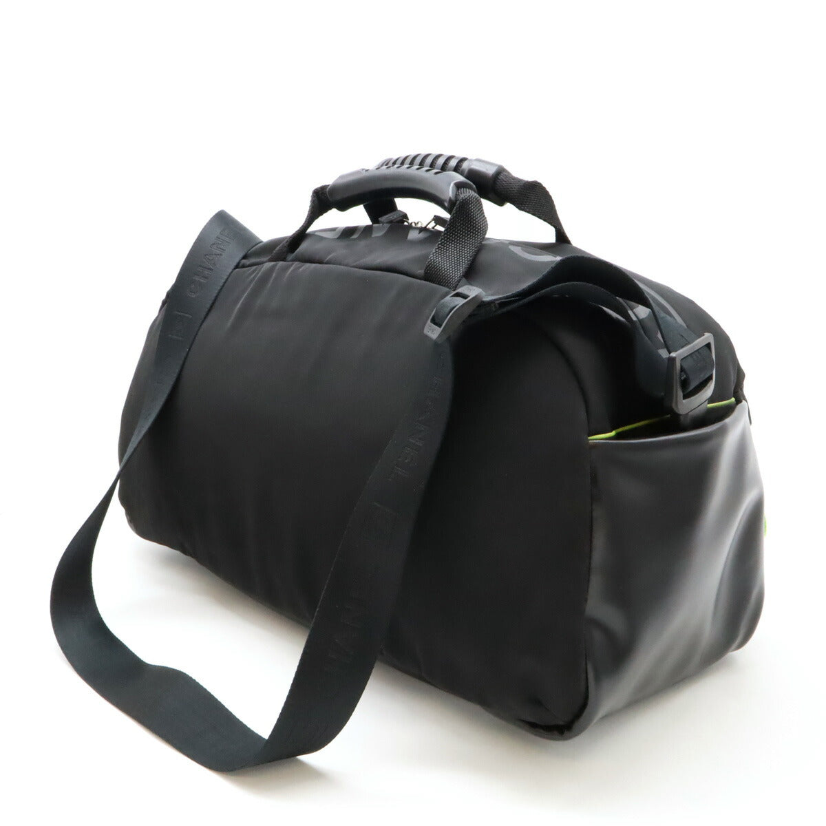 Chanel Nylon Rubber Sports Line 2way Boston Bag Classic Flap