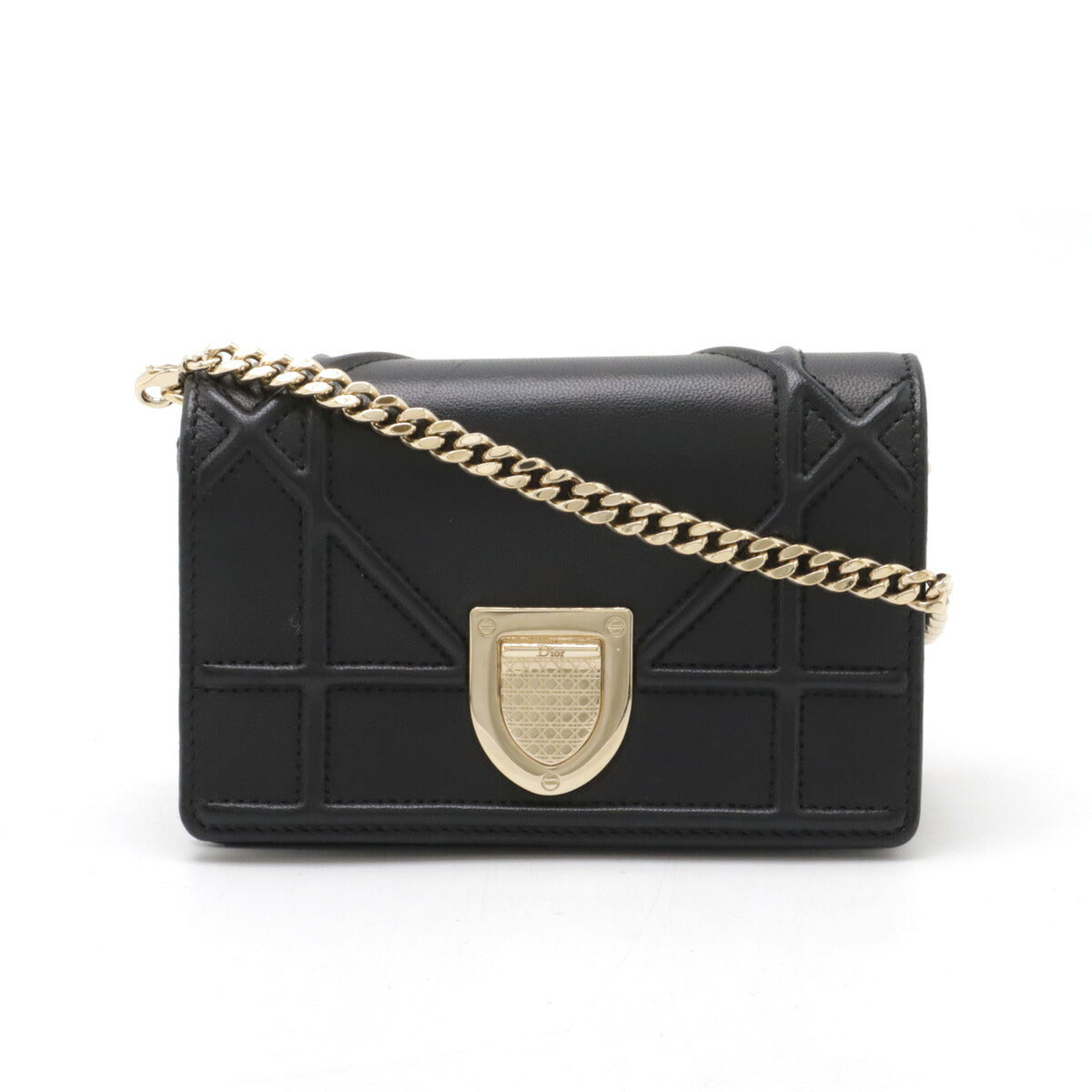 Christian Dior Diorama Calfskin Shoulder Bag