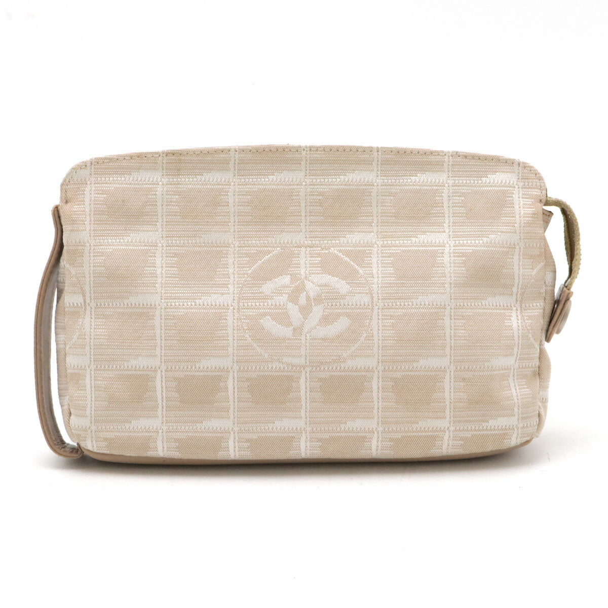 Chanel Nylon Jacquard New Travel Line Multi Pouch Classic Flap
